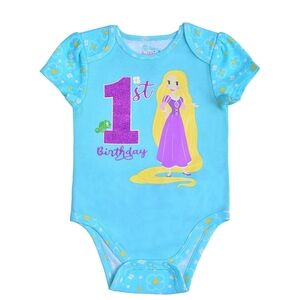 Disney Blue and Purple Bodysuit One Piece